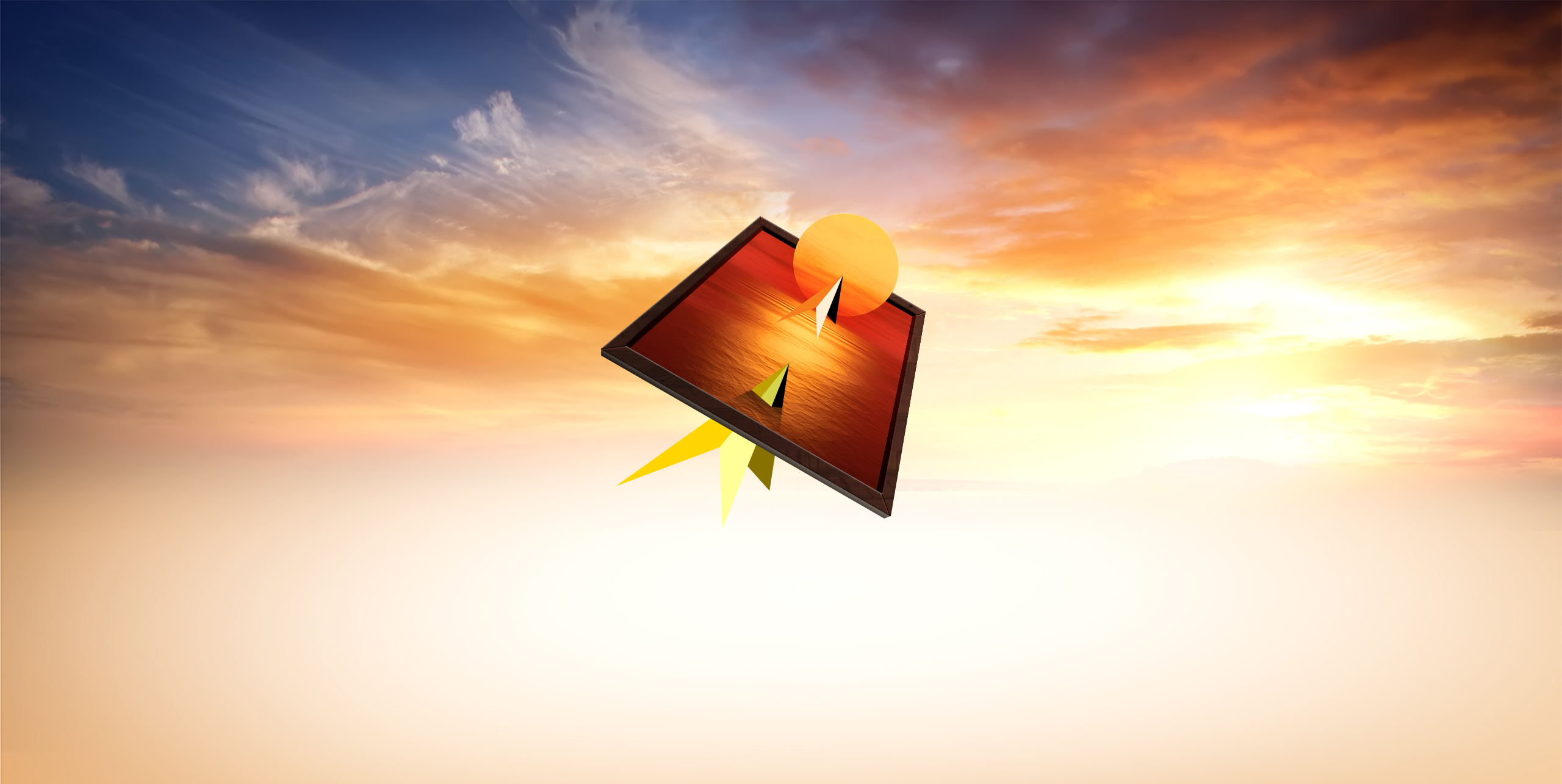 비주얼스카이 추상 디자인